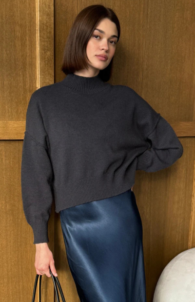 Lottie Sweater - Carbon - Image 2