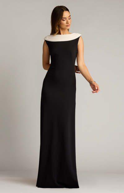 Plaza Drape Back Gown - coming soon