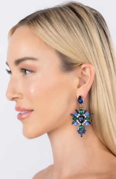 Linda Green Drop Earrings