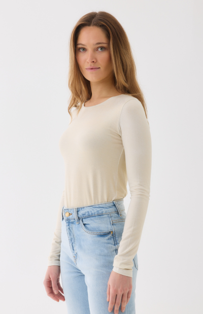 Mani Crewneck in blanc