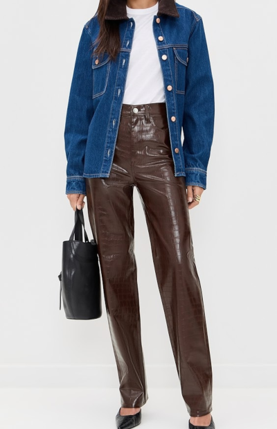 Cassie Faux Leather Pants