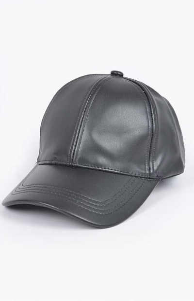 Phillipa Baseball Cap in black