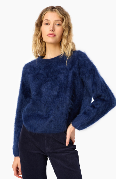 Navy Nial Cashmere Sweater