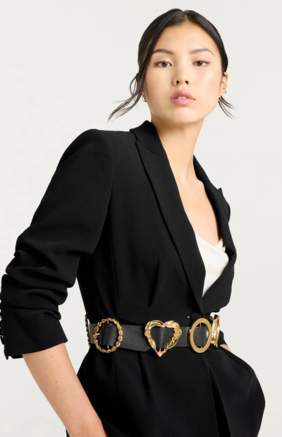 Cheyenne Gold Belt Blazer