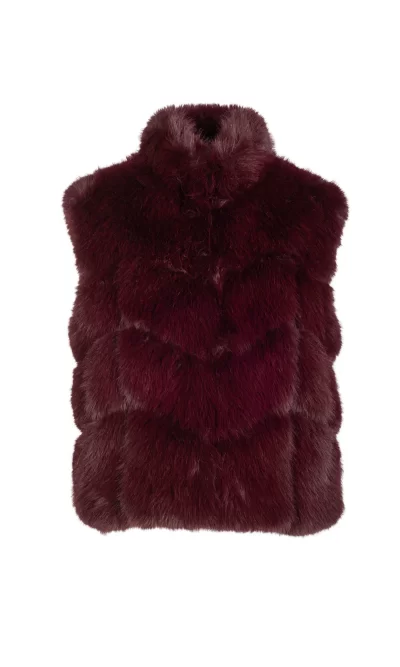 Rosario Faux Fur Vest - sz small - Image 2