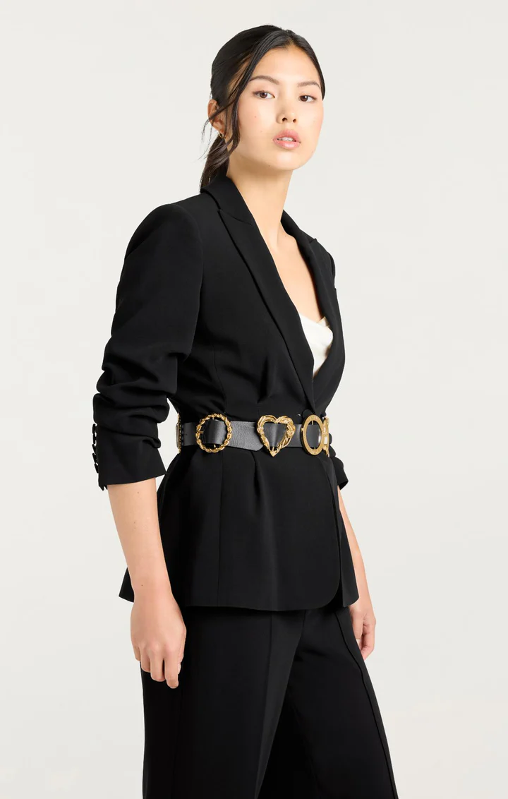 Cheyenne Gold Belt Blazer - Image 2