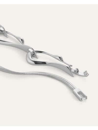 Egret Collar in Silver - Image 2