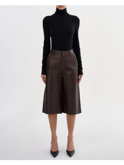 Lise Leather Shorts - Image 5