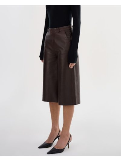 Lise Leather Shorts - Image 3