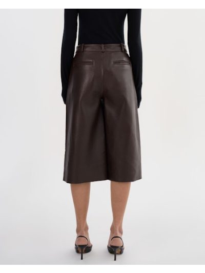 Lise Leather Shorts - Image 2