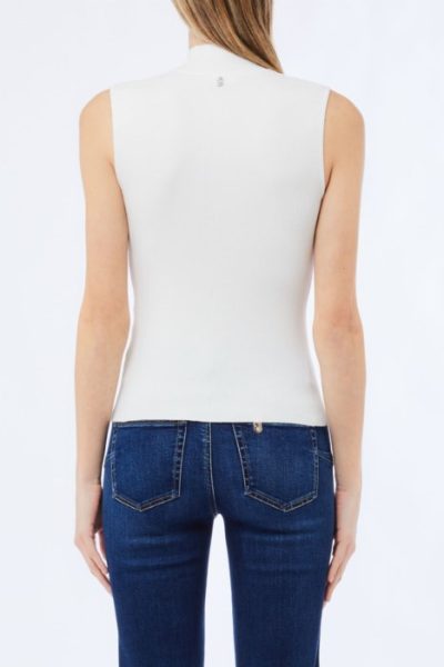 Saladana Top in blanco - Image 3