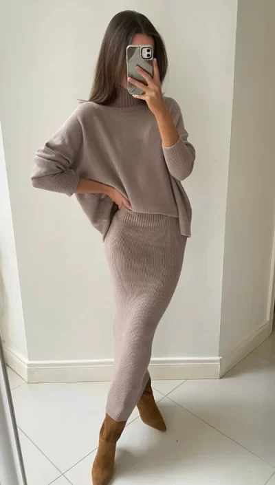 Alma Pencil Skirt - Smoke - coming soon - Image 9