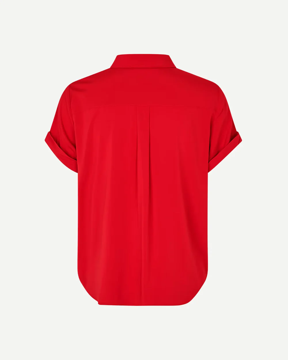 MAJAN SS SHIRT in Haute Red - Image 2