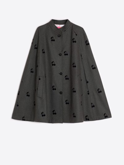 Capa Cherry Cape Coat - Image 3