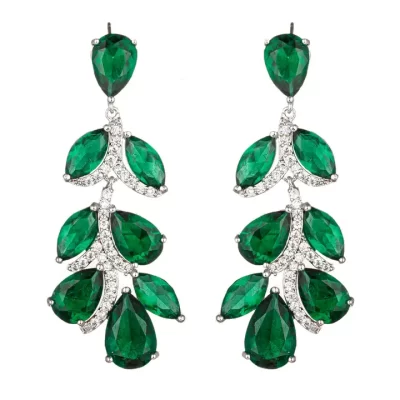 Julie green Drop earrings - Image 2