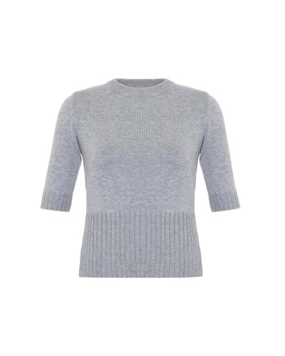 Nomia Ribbed Sweater Tee - Image 4