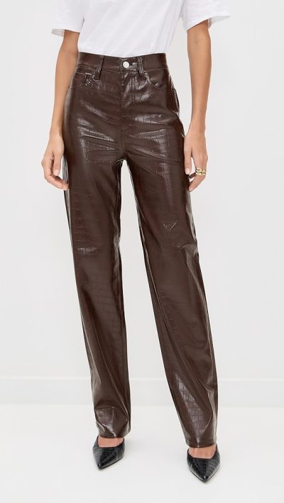 Cassie Faux Leather Pants - Image 6