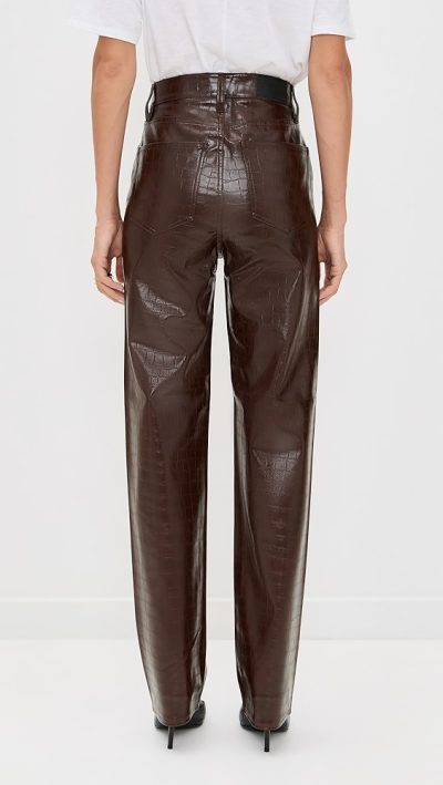 Cassie Faux Leather Pants - Image 5