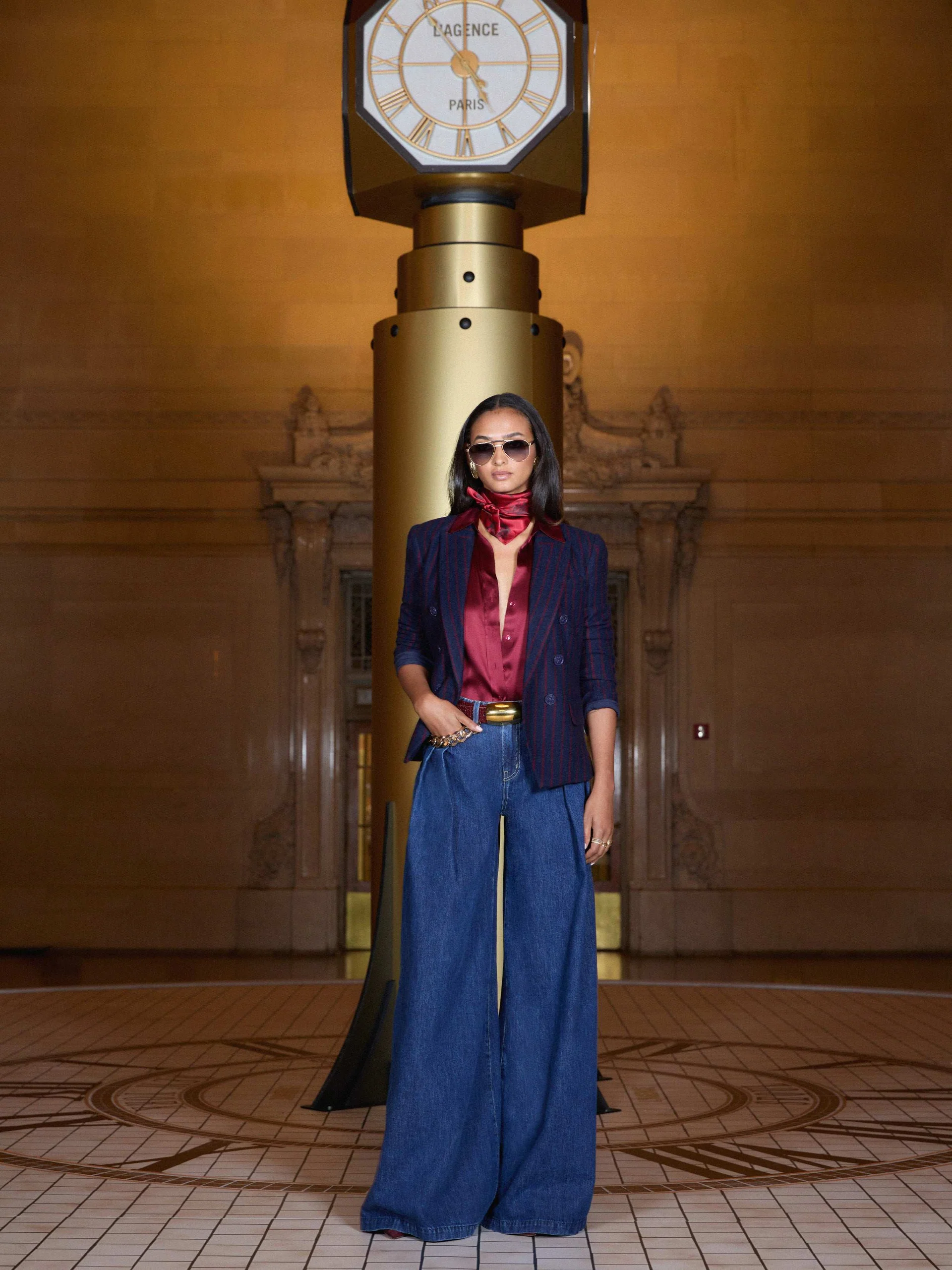 Kenzie Pinstriped Blazer - Image 3