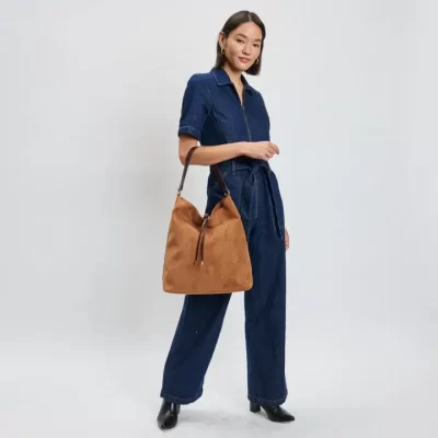 Felicity Hobo Bag in cognac - Image 7