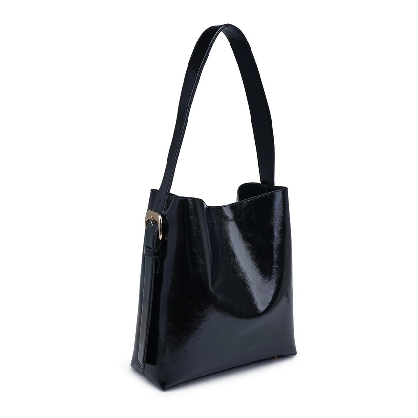 Brooke Bucket Bag in black - Image 4