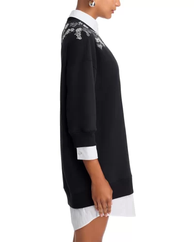 Justina Crystal Layered Dress - Image 2