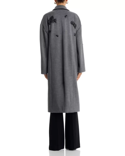 Crystal Ivy Gravis Coat in heather grey - sz small - Image 3