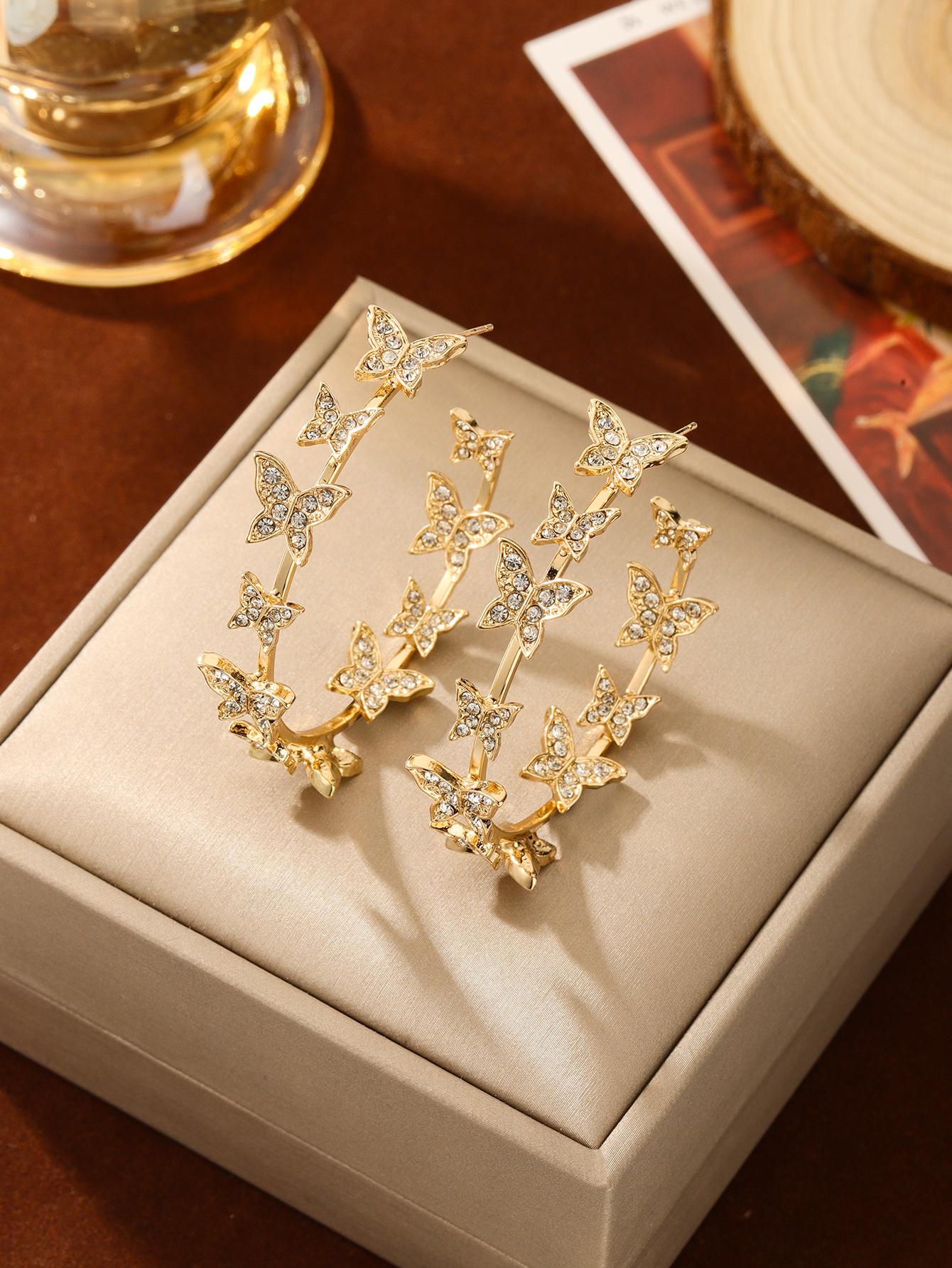 Mini Butterfly Earrings - Image 3