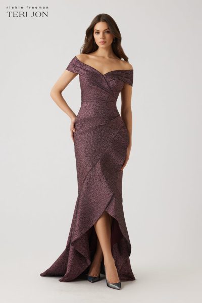Cleo Off Shoulder Gown