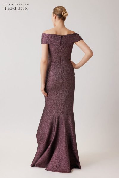Cleo Off Shoulder Gown - Image 2