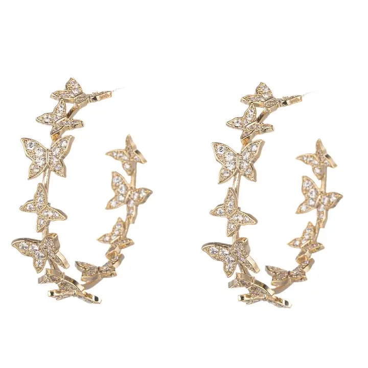 Mini Butterfly Earrings - Image 5