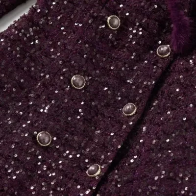 Connie Sequins Coat - sz small - coming soon - Image 3