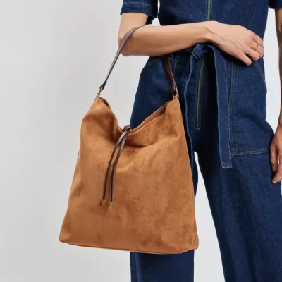 Felicity Hobo Bag in cognac - Image 5