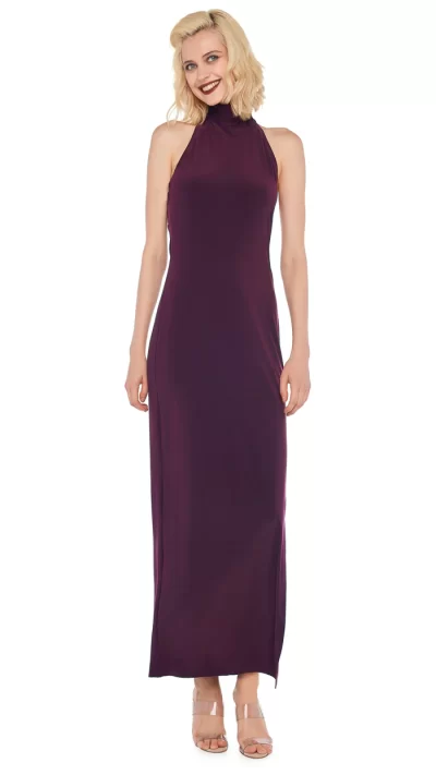 Chandra Halter Slit Gown - Image 5