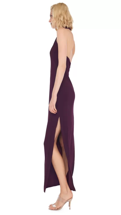 Chandra Halter Slit Gown - Image 4