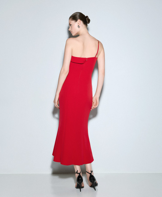Tazeen Dress in red - Image 3