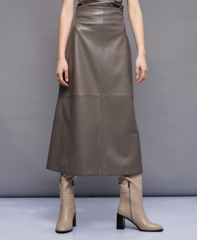 Gwen faux leather skirt - coming soon - Image 4