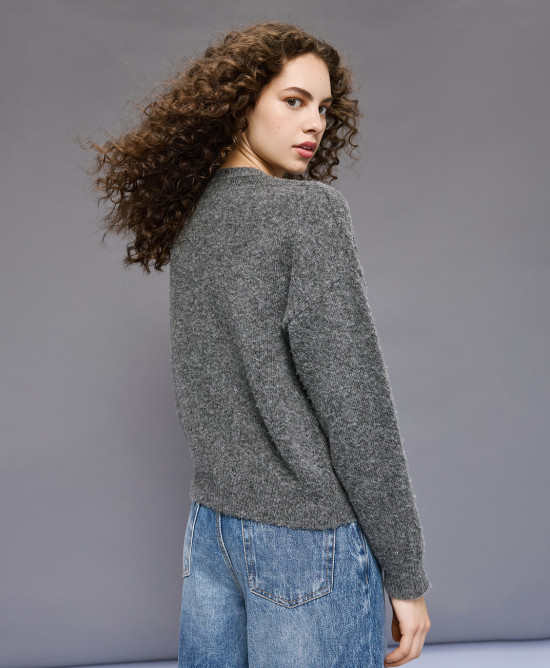 Daniela Sweater in coal - Image 3