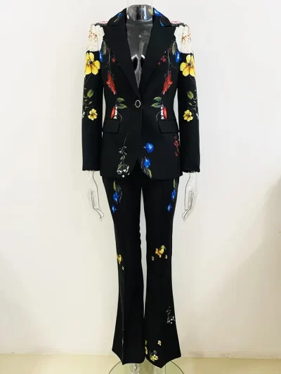 Mendler Floral Blazer - coming soon - Image 6
