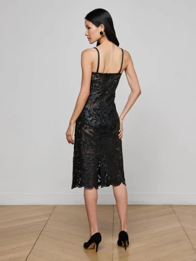 Kazuko Vegan Leather Dress - Image 6