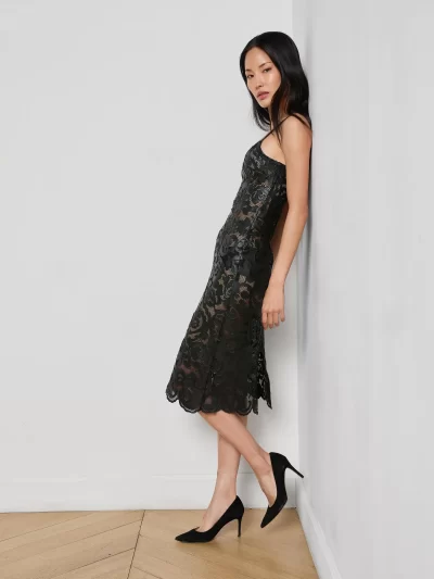 Kazuko Vegan Leather Dress - Image 5