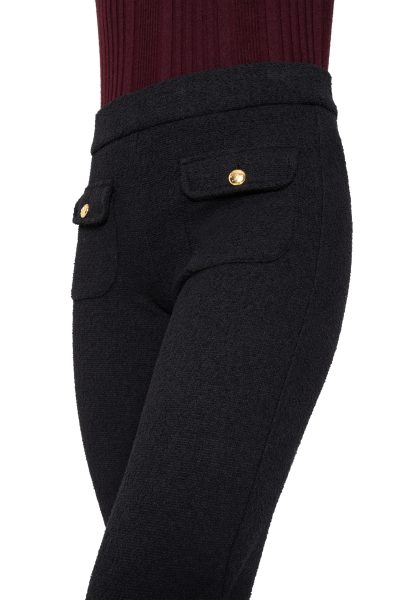 Faith Patched Pocket in Black - Image 5