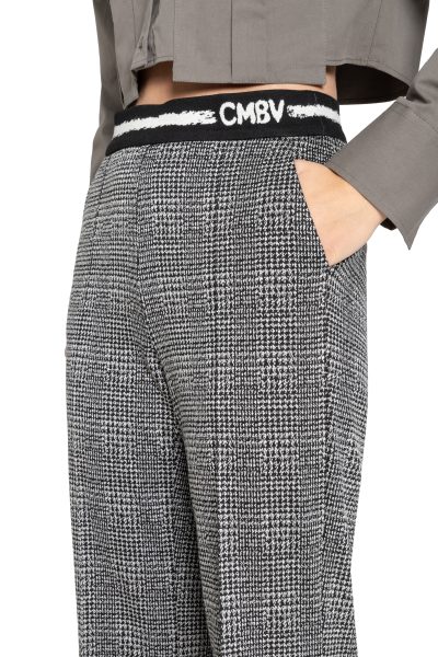 Ava Pant in glen check - Image 2