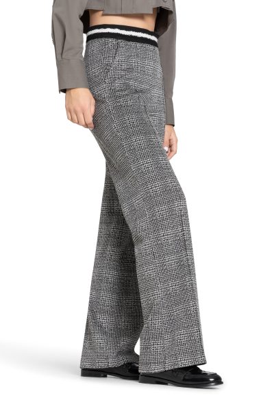 Ava Pant in glen check - Image 3