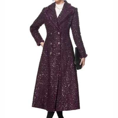 Connie Sequins Coat - sz small - coming soon - Image 6