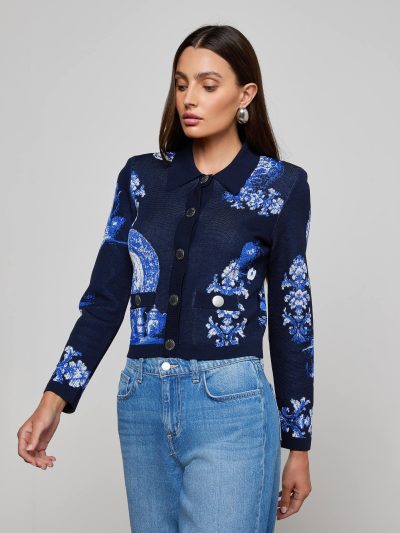 Osiris Jacquard Cardigan - Image 6