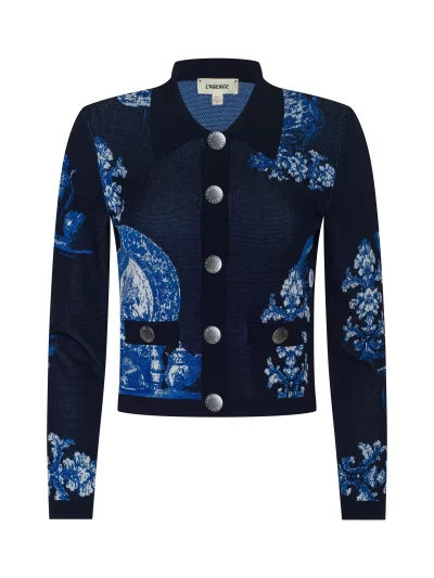 Osiris Jacquard Cardigan - Image 2
