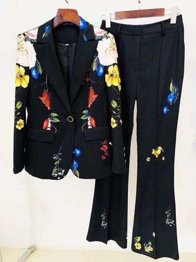 Mendler Floral Blazer - coming soon - Image 5