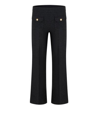 Faith Patched Pocket in Black - Image 2