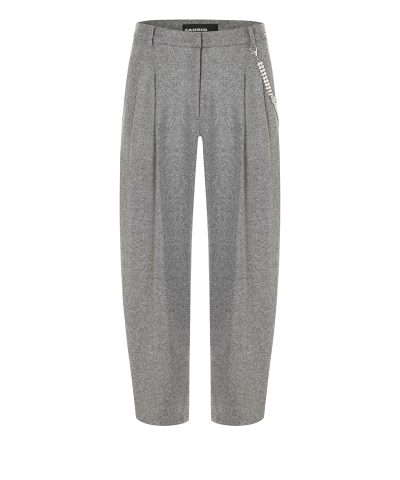 Emilie Crystal chain trousers - Image 3